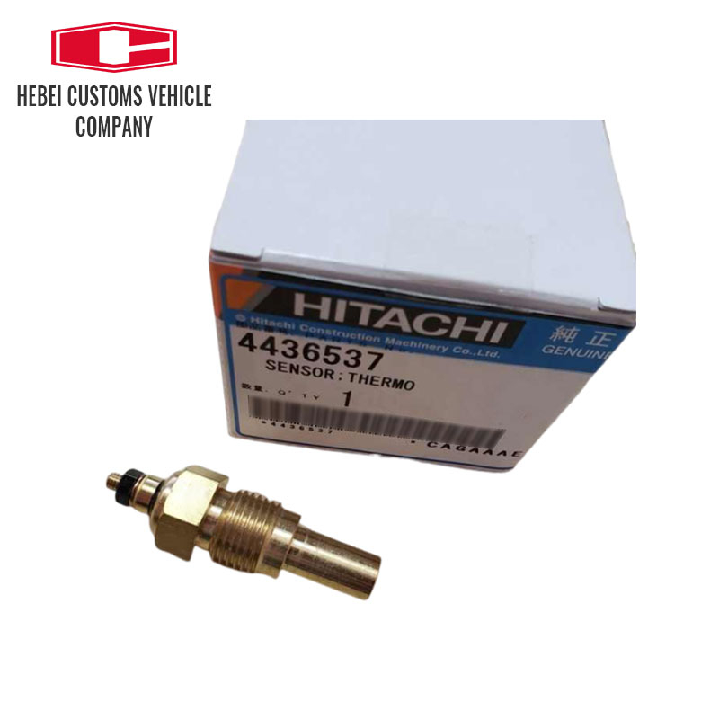  Sensor de temperatura del agua del motor 4436537 Sensor Conector automotriz para Hitachi ZX200 ZX270 ZX250 ZX330 ZX470 