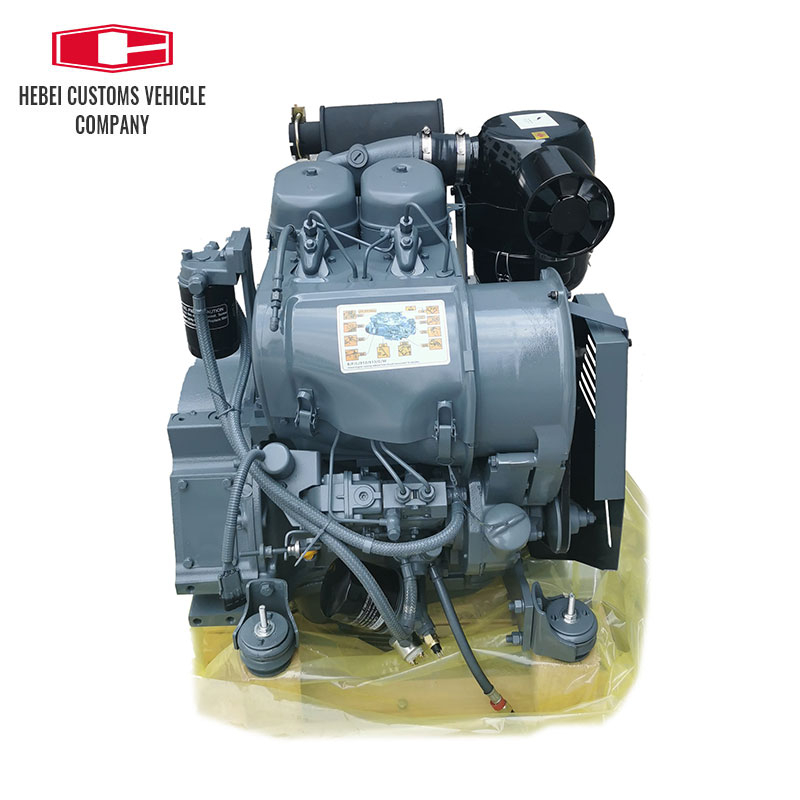 Motor diésel F2L912 Maquinaria refrigerada por aire Motor diésel de 2 cilindros Motor de ingeniería de 4 tiempos 14kw ~ 20kw 1500/1800/2300rpm