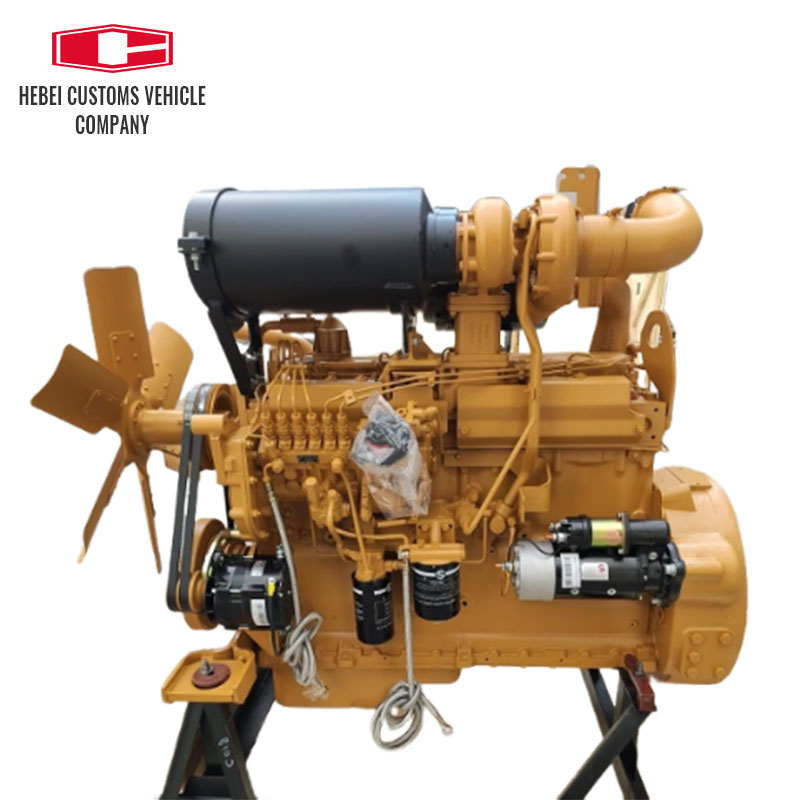 Motor diésel SC11CB220G2B1, motor diésel marino refrigerado por agua de 6 cilindros para bombas de agua industriales, barcos, maquinaria de ingeniería de refrigeración por agua