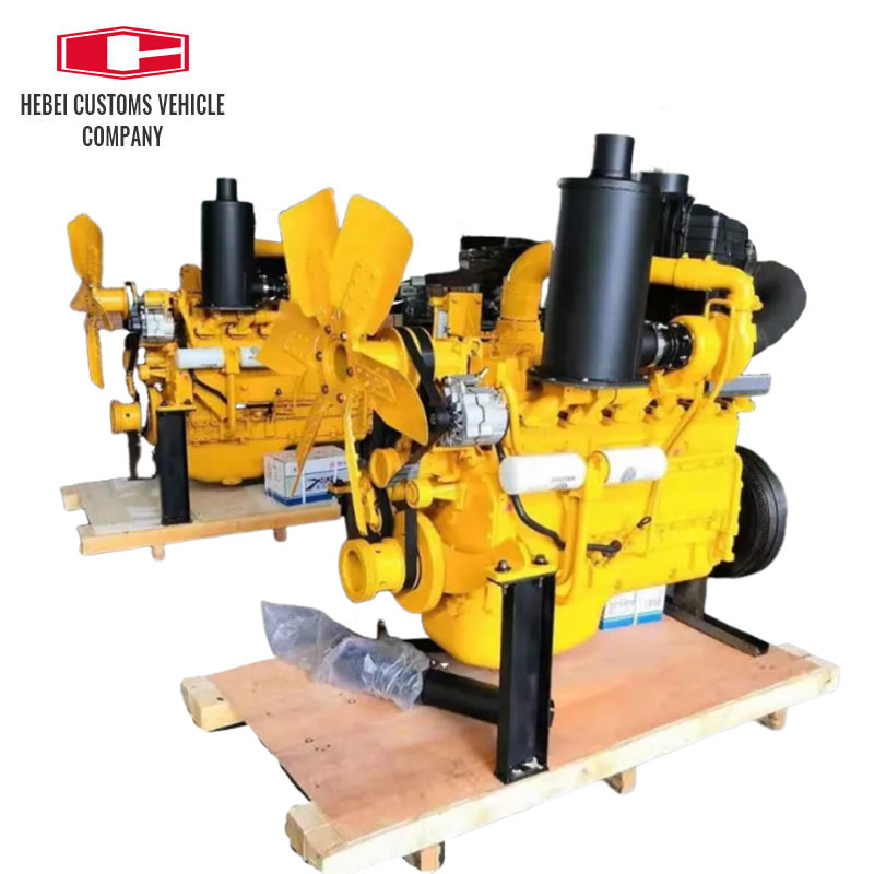  Motor diésel marino WD10G240E201, 6 cilindros, maquinaria de ingeniería refrigerada por agua, motor diésel marino para barcos con bomba de agua industrial