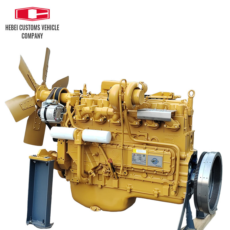  Motor diésel marino WD10G178E25, 6 cilindros, maquinaria de ingeniería refrigerada por agua, motor diésel marino para barcos con bomba de agua Industrial