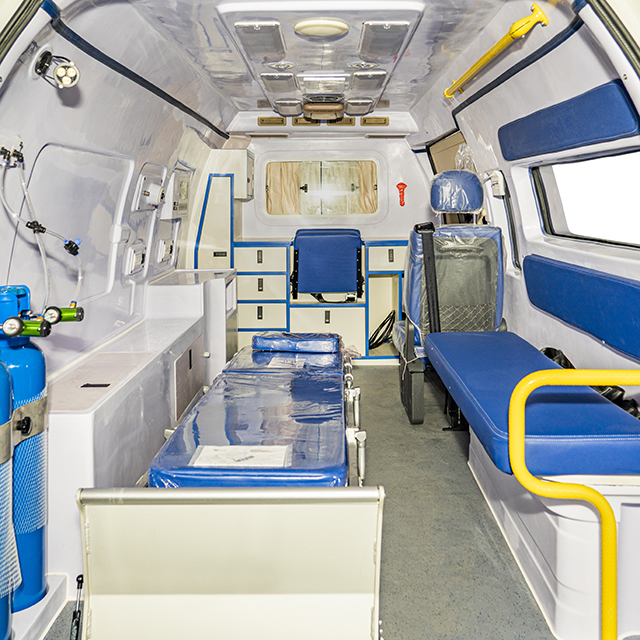 Ambulancia de monitoreo de presión negativa para ayuda
