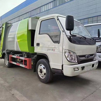 Camión de basura de fabricantes comprimidos H2