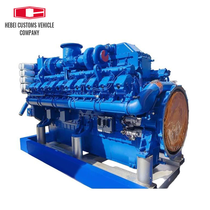 Motor diésel YC16VCX para barco, motor intercooler turboalimentado Yuchai YC16VCX4000L-C20, arranque eléctrico para barco