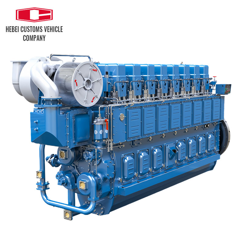 Para Weichai CW8250ZLC-1 Motor diésel marino refrigerado por agua Motores principales Motores principales marinos