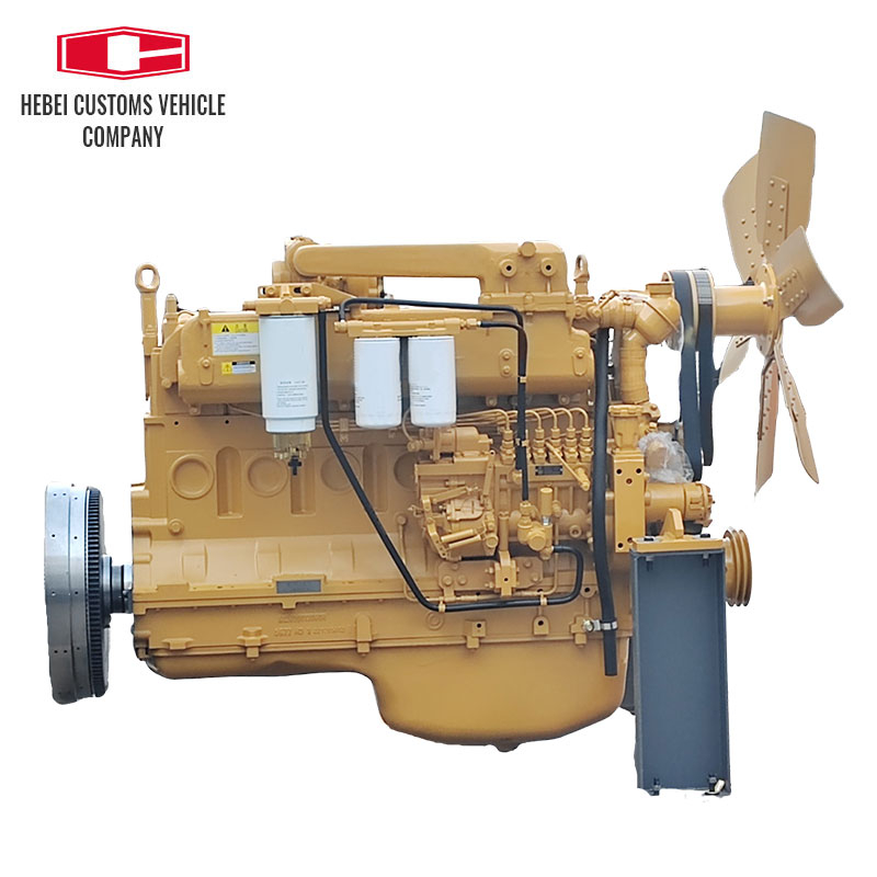 Motor diésel marino WD10G178E25, 6 cilindros, motor de maquinaria de ingeniería refrigerado por agua para barcos con bomba de agua Industrial